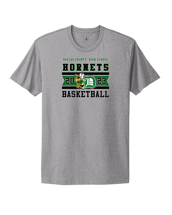 Dallas County HS Girls Basketball Stamp - Mens Select Cotton T-Shirt