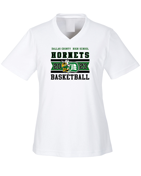 Dallas County HS Girls Basketball Stamp - Womens Performance Shirt