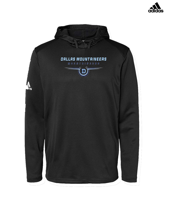 Dallas Mountaineers HS Football Design - Mens Adidas Hoodie