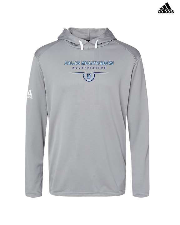 Dallas Mountaineers HS Football Design - Mens Adidas Hoodie