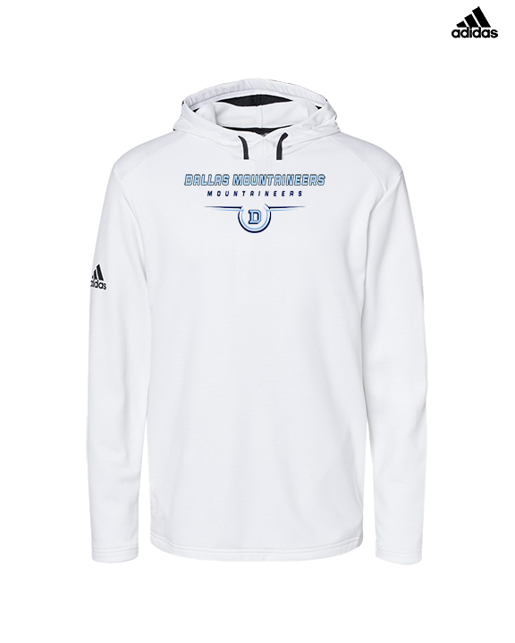 Dallas Mountaineers HS Football Design - Mens Adidas Hoodie