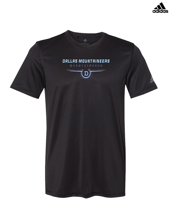 Dallas Mountaineers HS Football Design - Mens Adidas Performance Shirt
