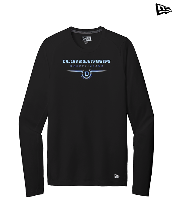 Dallas Mountaineers HS Football Design - New Era Performance Long Sleeve