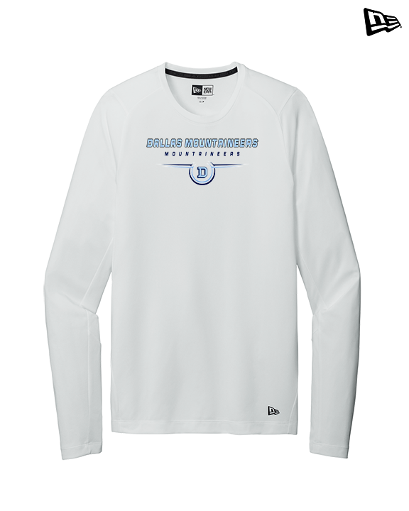 Dallas Mountaineers HS Football Design - New Era Performance Long Sleeve