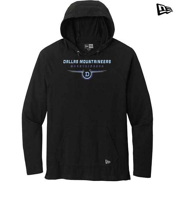 Dallas Mountaineers HS Football Design - New Era Tri-Blend Hoodie