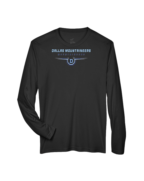 Dallas Mountaineers HS Football Design - Performance Longsleeve