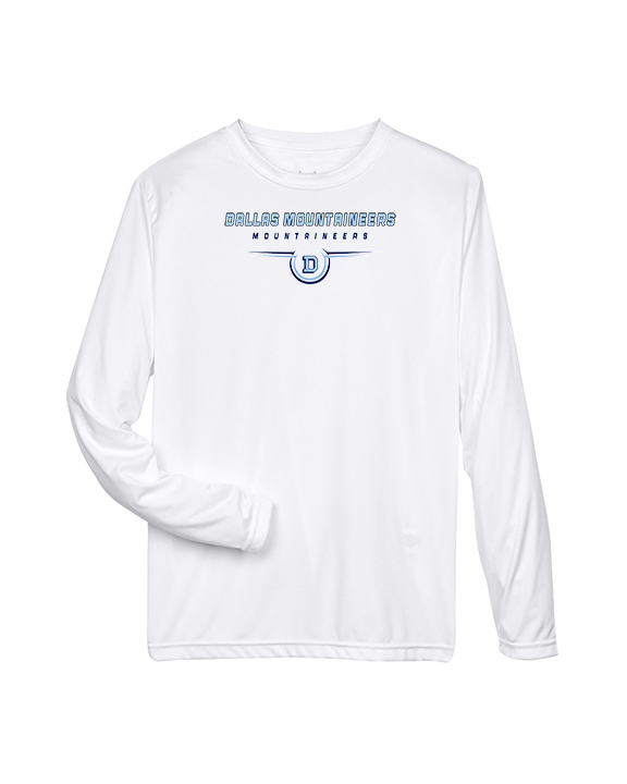 Dallas Mountaineers HS Football Design - Performance Longsleeve