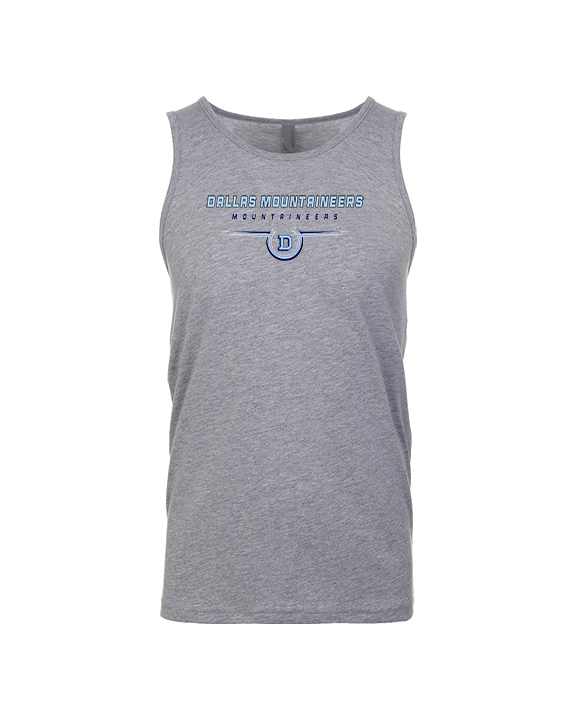 Dallas Mountaineers HS Football Design - Tank Top