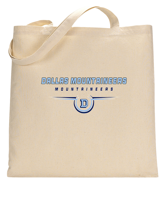 Dallas Mountaineers HS Football Design - Tote