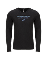 Dallas Mountaineers HS Football Design - Tri-Blend Long Sleeve