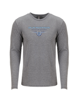 Dallas Mountaineers HS Football Design - Tri-Blend Long Sleeve