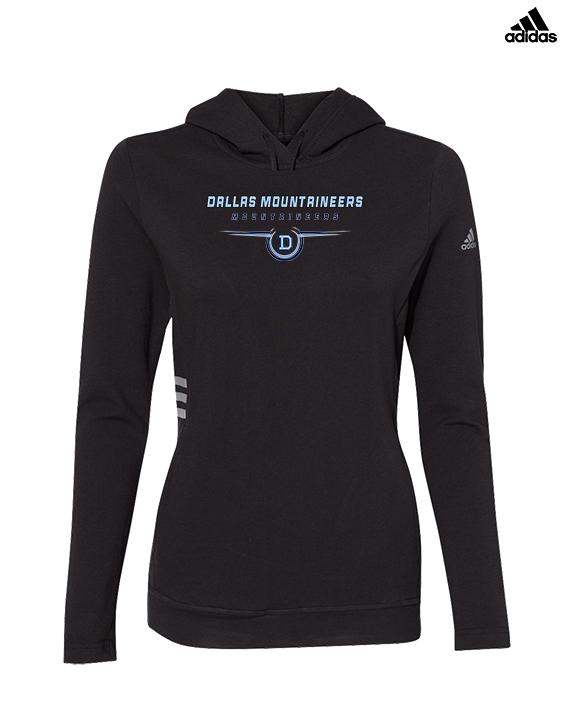 Dallas Mountaineers HS Football Design - Womens Adidas Hoodie