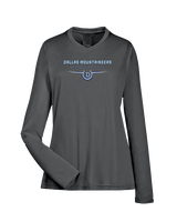 Dallas Mountaineers HS Football Design - Womens Performance Longsleeve