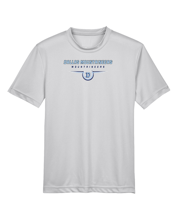 Dallas Mountaineers HS Football Design - Youth Performance Shirt
