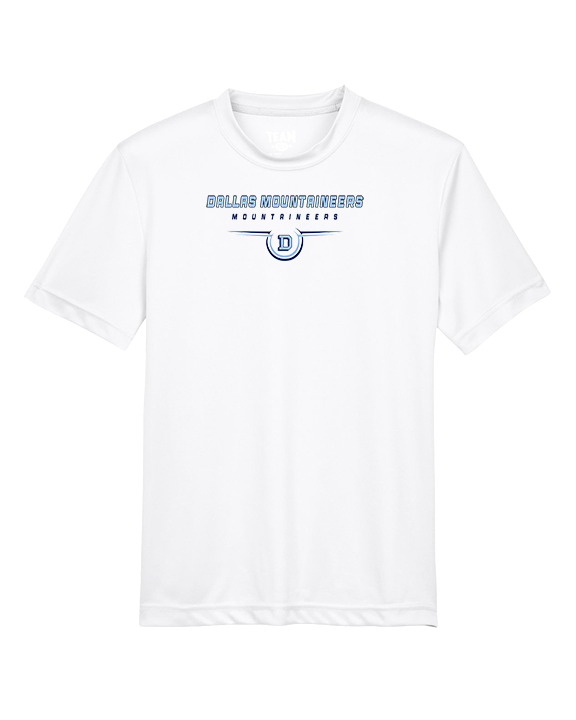 Dallas Mountaineers HS Football Design - Youth Performance Shirt