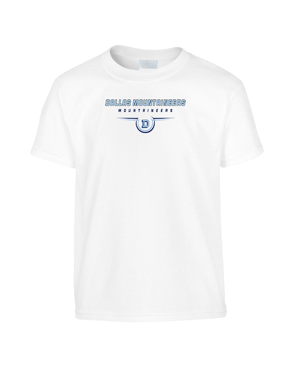 Dallas Mountaineers HS Football Design - Youth Shirt