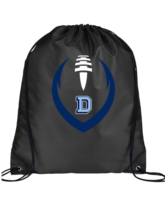 Dallas Mountaineers HS Football Full Football - Drawstring Bag
