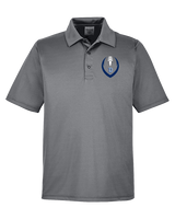 Dallas Mountaineers HS Football Full Football - Mens Polo