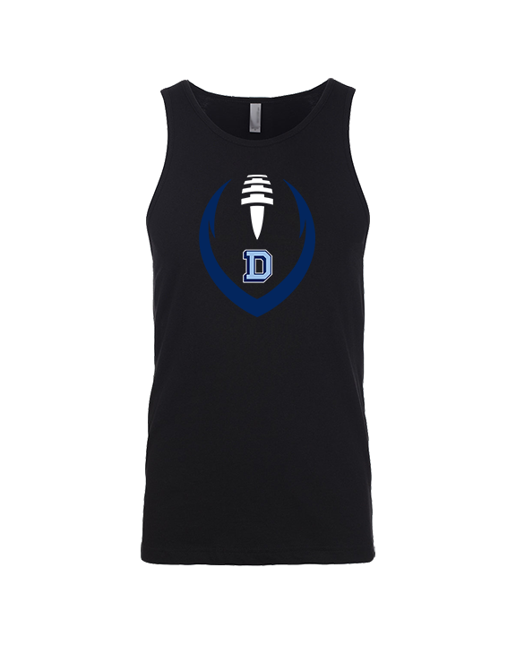 Dallas Mountaineers HS Football Full Football - Tank Top