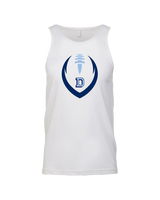 Dallas Mountaineers HS Football Full Football - Tank Top