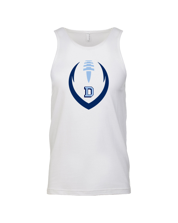 Dallas Mountaineers HS Football Full Football - Tank Top