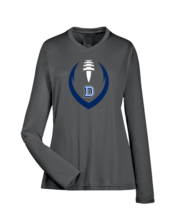 Dallas Mountaineers HS Football Full Football - Womens Performance Longsleeve