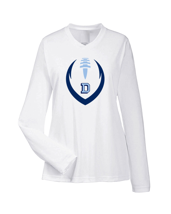 Dallas Mountaineers HS Football Full Football - Womens Performance Longsleeve
