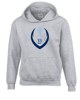 Dallas Mountaineers HS Football Full Football - Youth Hoodie