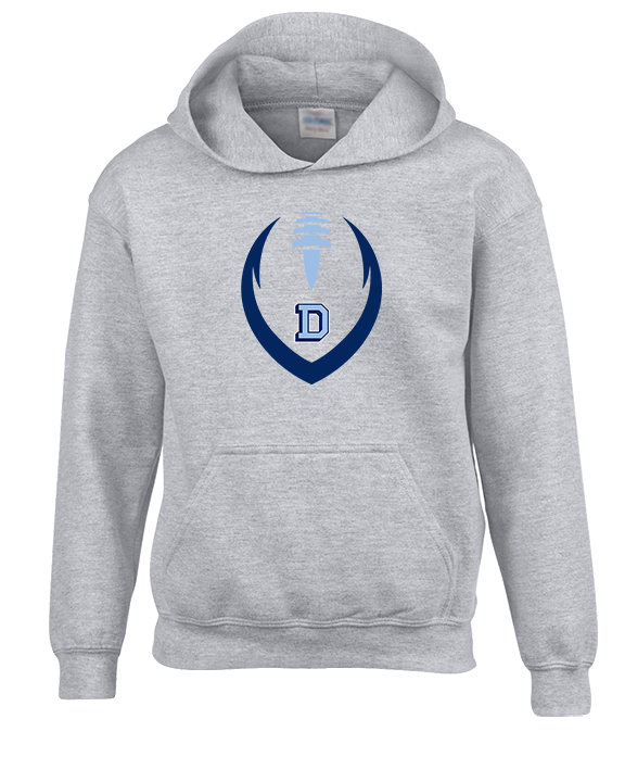 Dallas Mountaineers HS Football Full Football - Youth Hoodie