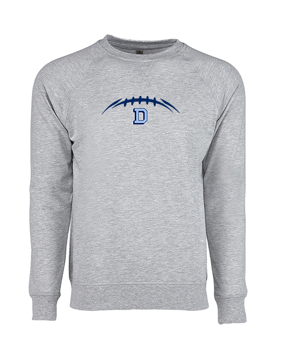 Dallas Mountaineers HS Football Laces - Crewneck Sweatshirt