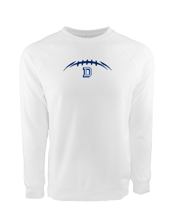 Dallas Mountaineers HS Football Laces - Crewneck Sweatshirt
