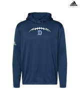 Dallas Mountaineers HS Football Laces - Mens Adidas Hoodie