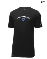 Dallas Mountaineers HS Football Laces - Mens Nike Cotton Poly Tee