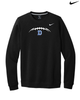 Dallas Mountaineers HS Football Laces - Mens Nike Crewneck