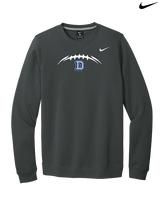 Dallas Mountaineers HS Football Laces - Mens Nike Crewneck