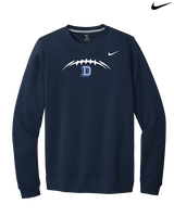 Dallas Mountaineers HS Football Laces - Mens Nike Crewneck