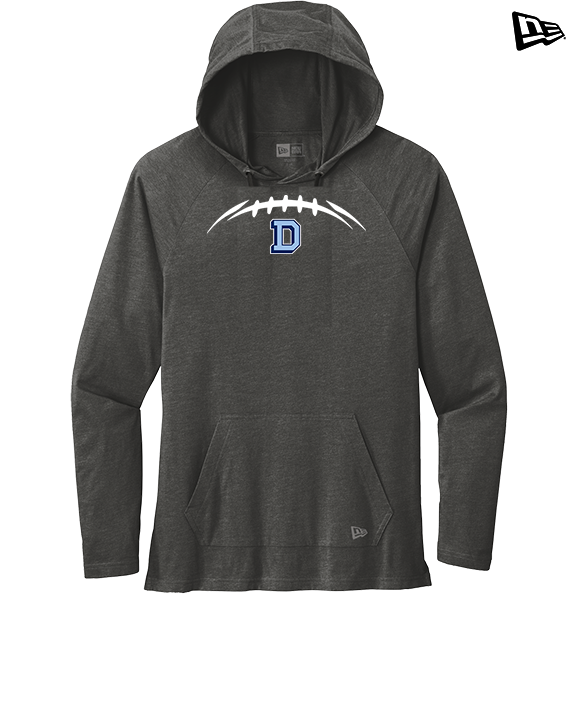 Dallas Mountaineers HS Football Laces - New Era Tri-Blend Hoodie