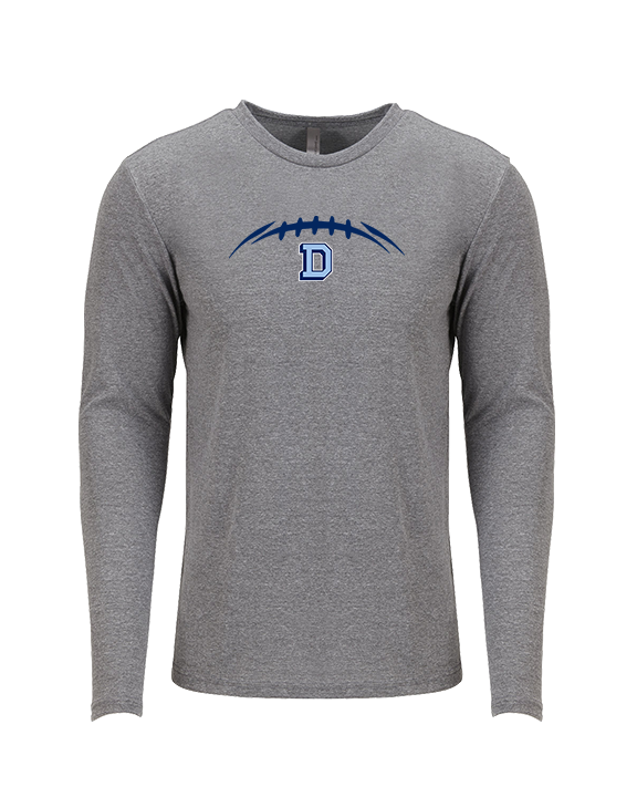 Dallas Mountaineers HS Football Laces - Tri-Blend Long Sleeve
