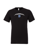 Dallas Mountaineers HS Football Laces - Tri-Blend Shirt