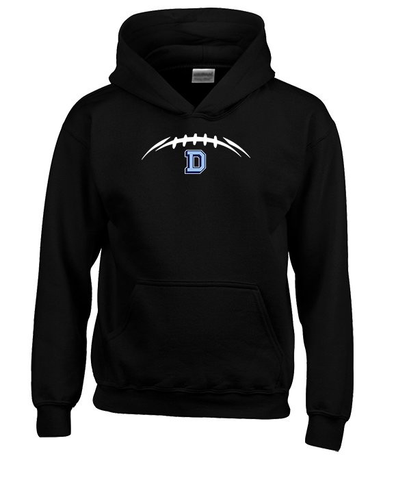 Dallas Mountaineers HS Football Laces - Unisex Hoodie