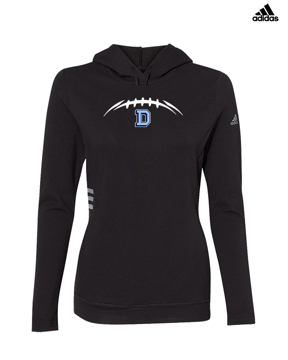 Dallas Mountaineers HS Football Laces - Womens Adidas Hoodie