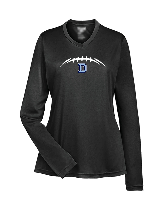Dallas Mountaineers HS Football Laces - Womens Performance Longsleeve