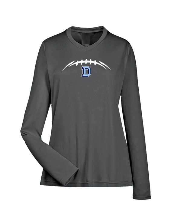 Dallas Mountaineers HS Football Laces - Womens Performance Longsleeve