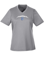 Dallas Mountaineers HS Football Laces - Womens Performance Shirt