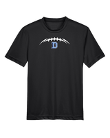 Dallas Mountaineers HS Football Laces - Youth Performance Shirt