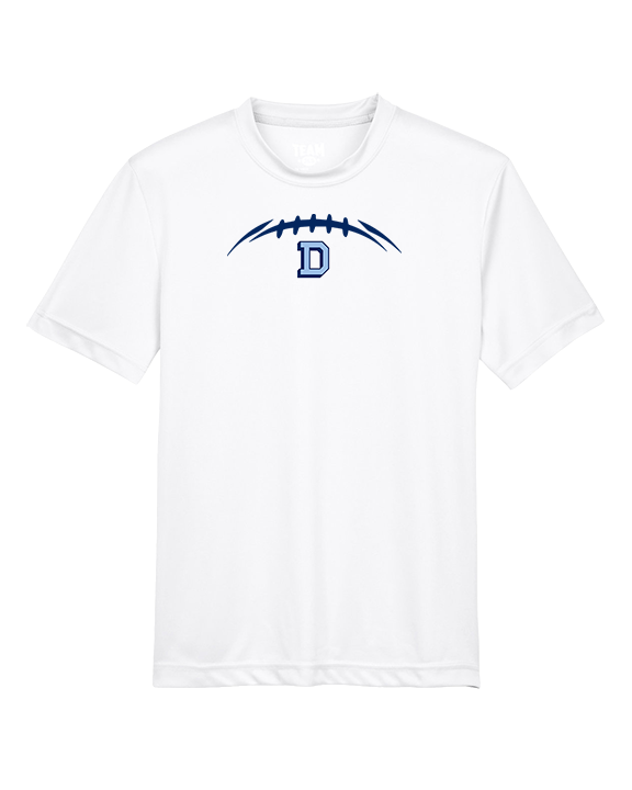 Dallas Mountaineers HS Football Laces - Youth Performance Shirt