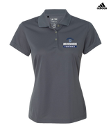 Dallas Mountaineers HS Football Property - Adidas Womens Polo