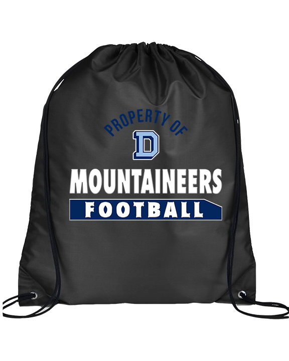 Dallas Mountaineers HS Football Property - Drawstring Bag