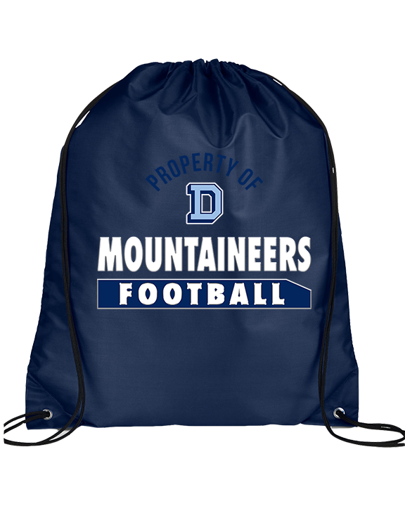 Dallas Mountaineers HS Football Property - Drawstring Bag