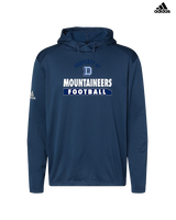 Dallas Mountaineers HS Football Property - Mens Adidas Hoodie